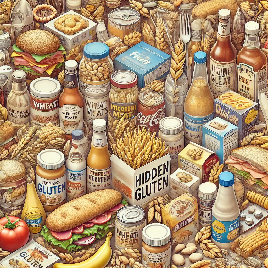 Gluten oculto en los alimentos industrializados