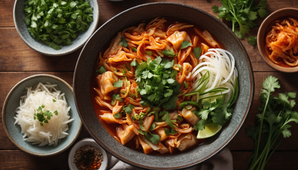 Kimchi Sin Gluten, col  china fermentada, rico en cultivos probioticos