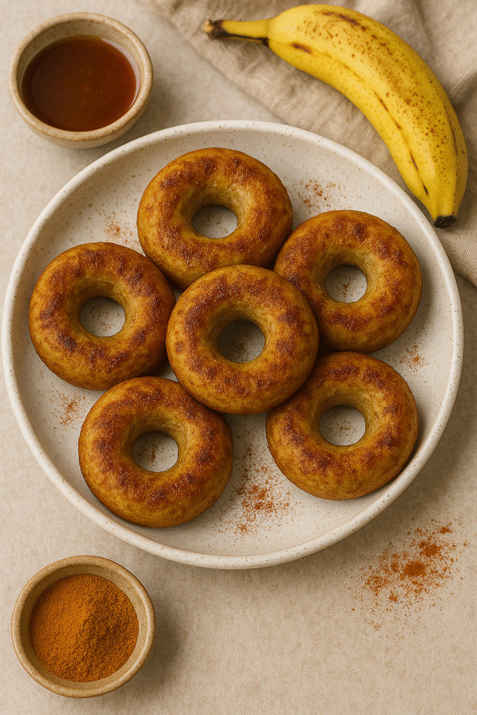 Recetas Sin Gluten para AirFryer: donnas de plátano