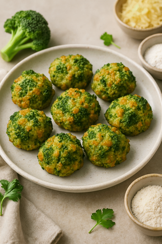 Recetas Sin Gluten para AirFryer: Nuggets de Brócoli y Queso sin Gluten